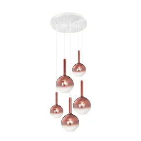Perenz LOLLIPOP 8554 RM 8556 RM 8032 B Kronleuchter aus Kupferglas
