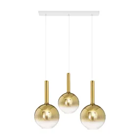 Perenz LOLLIPOP 8554 OR 8556 OR 8034 B Kronleuchter aus Goldglas