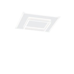 Plafoniera moderna Top light WISH 1223 50 LED CCT SWITCH metallo