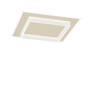 Plafoniera moderna Top light WISH 1223 65 LED CCT SWITCH metallo