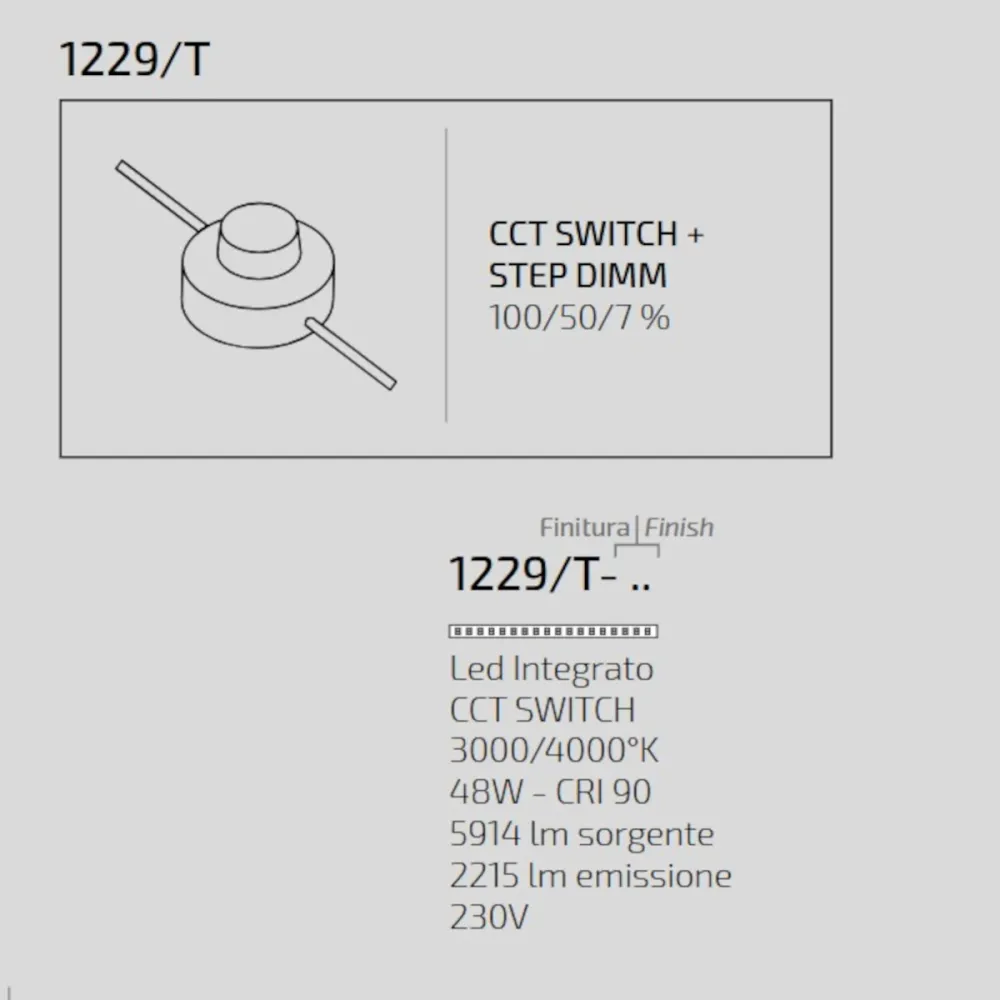 Moderne Stehleuchte Top Light KAWAII 1229 T NE LED CCT SWITCH