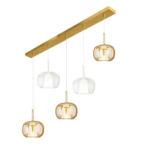 Perenz illumina RAIN S5 BR OB 8034 8248 AM TR Kronleuchter