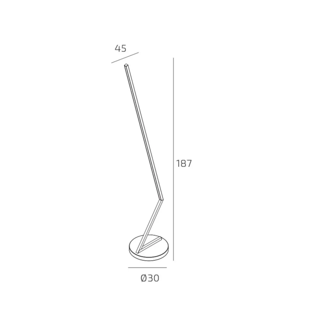 Klassische Stehleuchte Top Light TWIG 1231 T OC LED