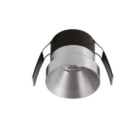 Spot encastrable LED Gea Led GFA1702, aluminium argenté, plaque de plâtre