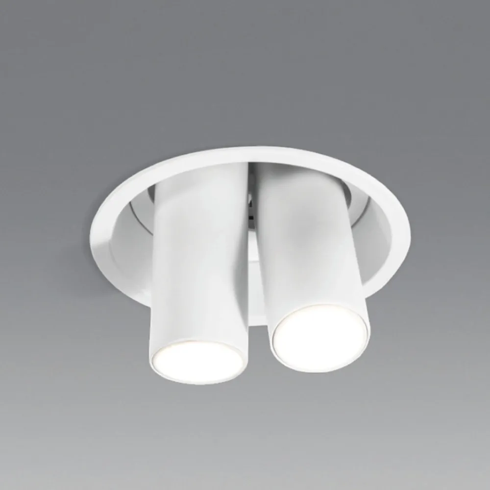 Faretto incasso Gea Led GFA1698 LED orientabile alluminio cartongesso