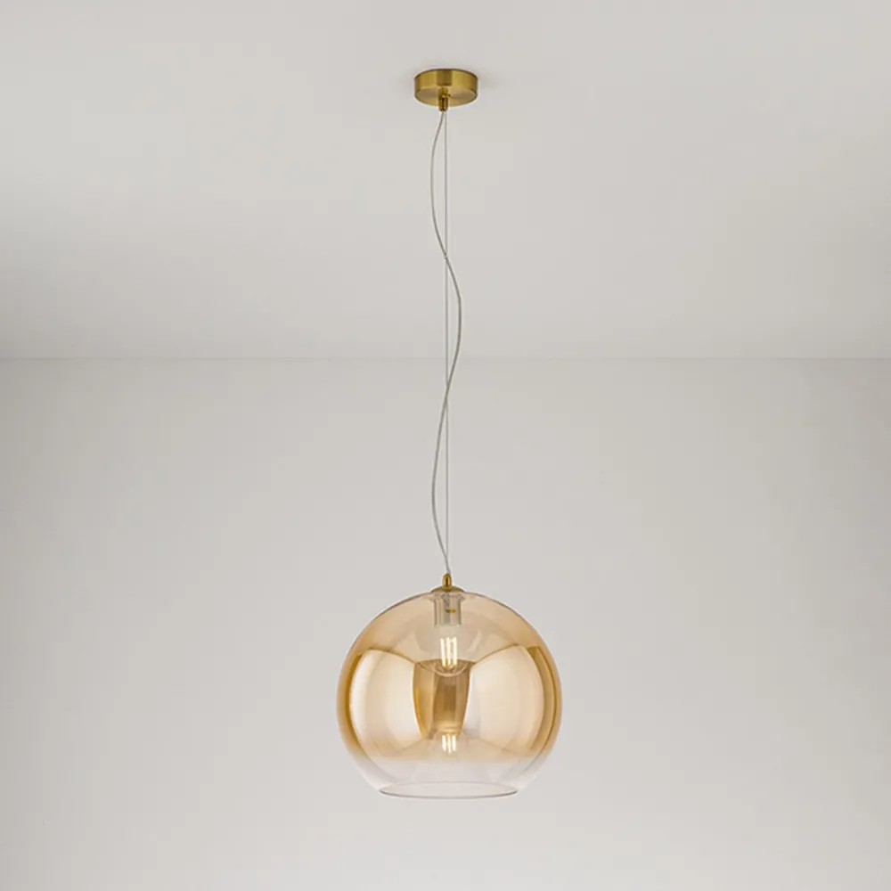 Lampadario vetro soffiato Perenz PLANET 8524 AM