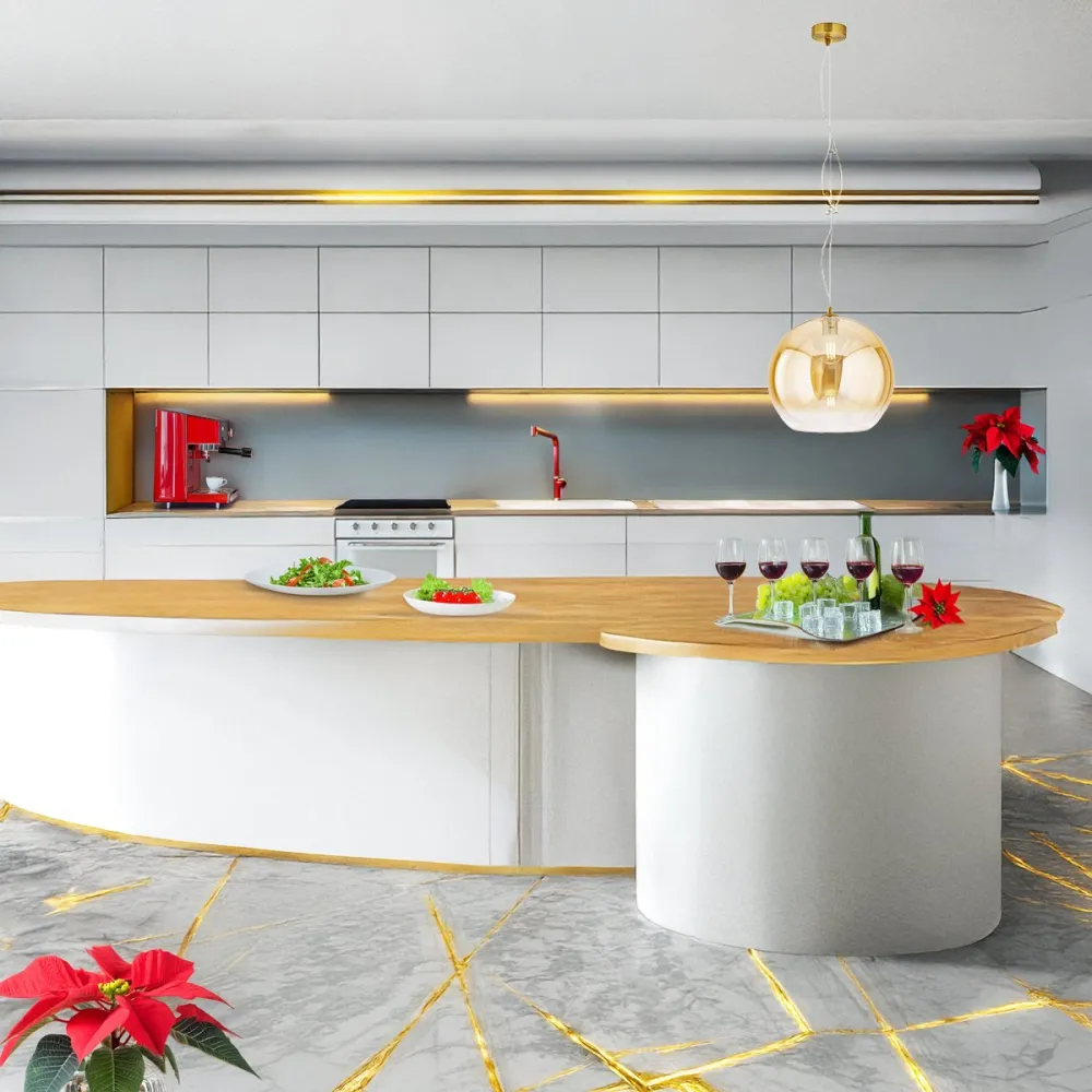 Perenz PLANET 8524 AM mundgeblasener Glaslüster