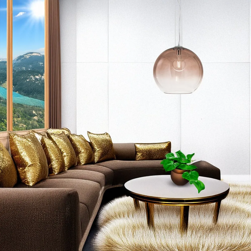 Lustre en verre soufflé Perenz PLANET 8526 E