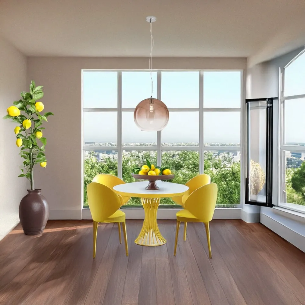 Perenz PLANET 8524 E mundgeblasener Glaslüster