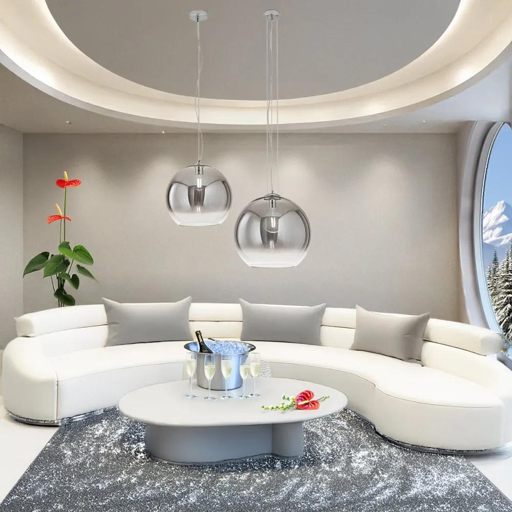 Lampadario vetro soffiato Perenz PLANET 8524 FU 30