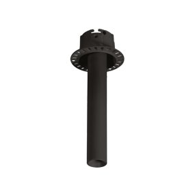 Faretto incasso Gea Led GFA1697 LED orientabile alluminio nero cartongesso