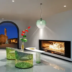 Lampadario vetro soffiato...