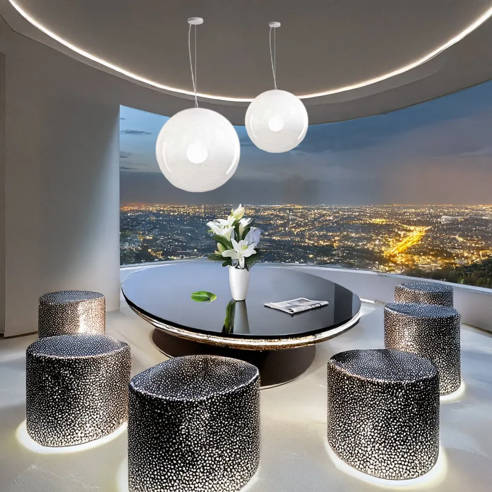 Lustre en verre soufflé Perenz MOON 8500 B