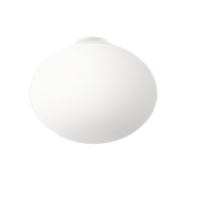 Lámpara de techo LED Perenz SATURNO 8542 B 40 E27 de cristal soplado, blanco satinado