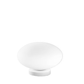 Pantalla de lámpara LED Perenz SATURNO 8543 B E27 de cristal soplado, blanca satinada