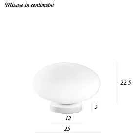 Pantalla de lámpara de vidrio soplado Perenz SATURNO 8543 B