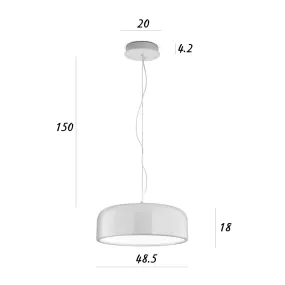 Perenz VELIA 8448 N CT Metall-Kronleuchter