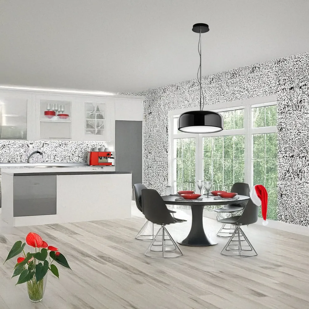 Lampadario metallo Perenz VELIA 8448 N CT