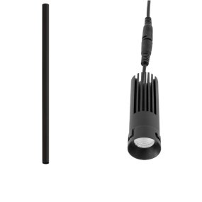 Plafoniera moderna Gea Led GFA1741 GPL415 LED metallo nero