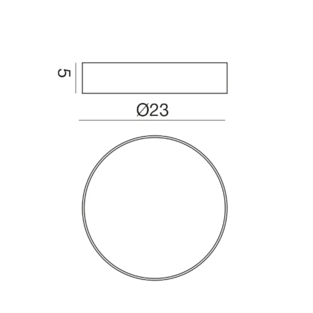 Plafonnier moderne Gea Led GPL380 LED CCT