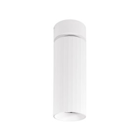Plafoniera moderna Gea Led GFA1680N 4000K LED orientabile alluminio bianco
