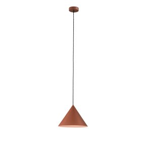 Lámpara de araña cónica de terracota Perenz ICONIC 8404 E E27 LED de 30 cm