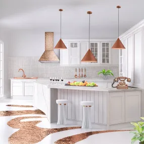 Lámpara de araña cónica de...