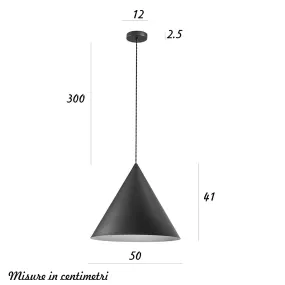 Lampadario conico Perenz ICONIC 8408 GR