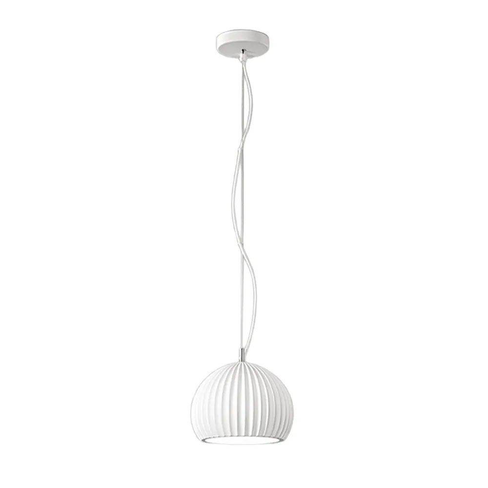 Lampadario plissettato gesso Perenz MINEA 8418 B