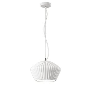 Lampadario conico Perenz MINEA 8420 B E27 LED 34.5CM bianco opaco