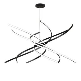 Kronleuchter Top Light TORNADO 1163 LED 220V 5950LM 4000 ° K hochmoderne Pendelleuchte integrierte LED