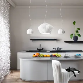 Lampadario plissettato...