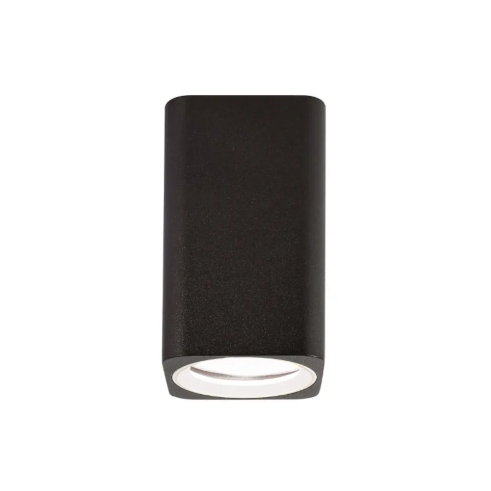 Plafoniera moderna Gea Led GFA1621 GU10 LED alluminio nero