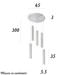 Lampadario moderno Perenz...