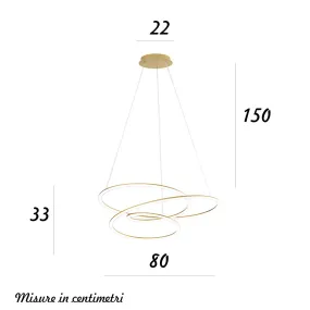 Lustre classique Perenz SPIRA 8150 ou LC
