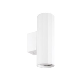 Applique murale moderne Gea Led GAP530 GU10 LED à double émission blanche en aluminium