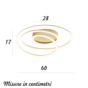 Perenz SPIRA 8152 OR LC klassische Deckenleuchte