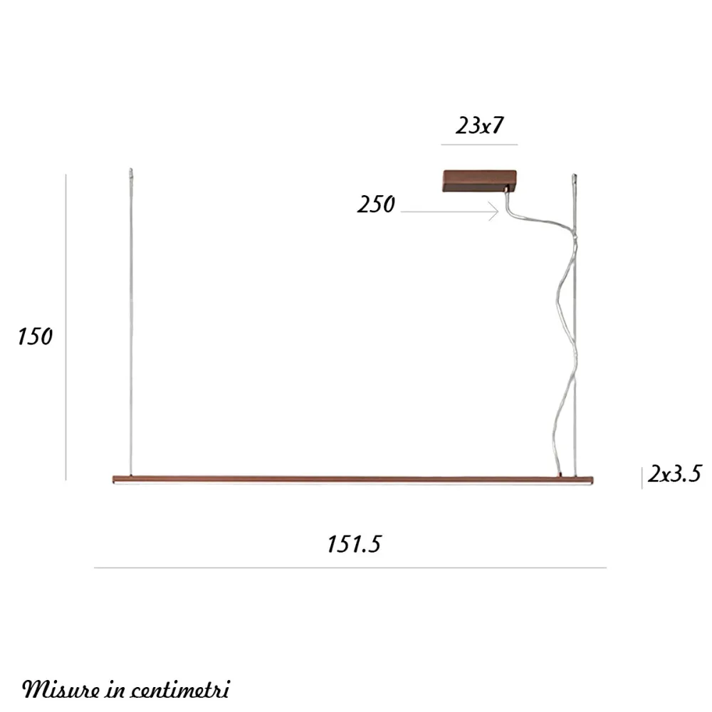 Sospensione led Perenz LINK 8460 MM CTD