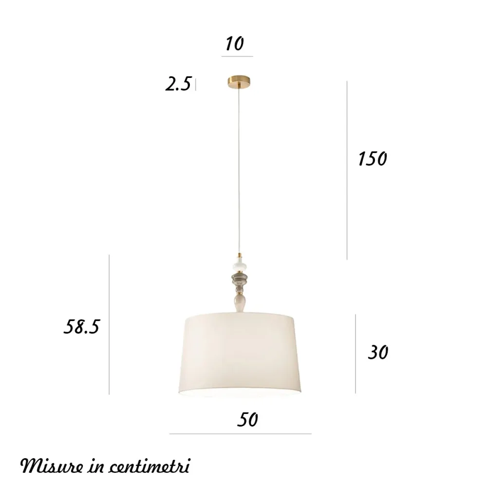 Lustre classique Perenz ABACO 8510