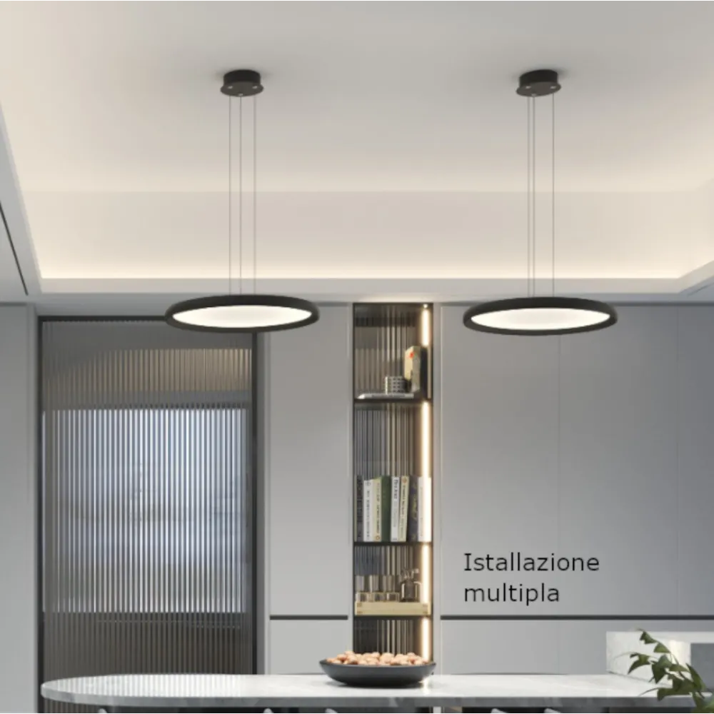 Moderner Kronleuchter Top Light PLANA 1221 S50 LED CCT SWITCH