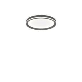 Plafonnier moderne AERA 1222 40 LED CCT SWITCH double émission métal acrylique