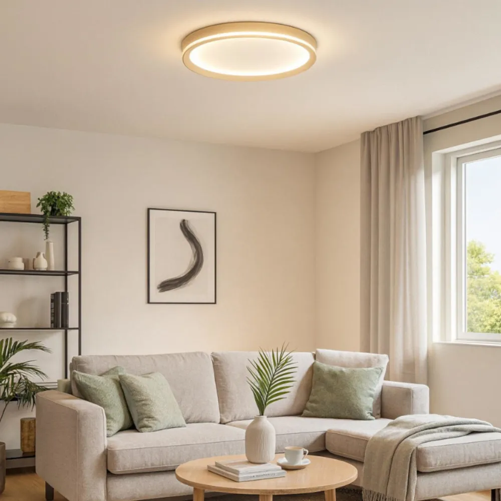 Plafonnier moderne AERA 1222 40 LED CCT avec interrupteur