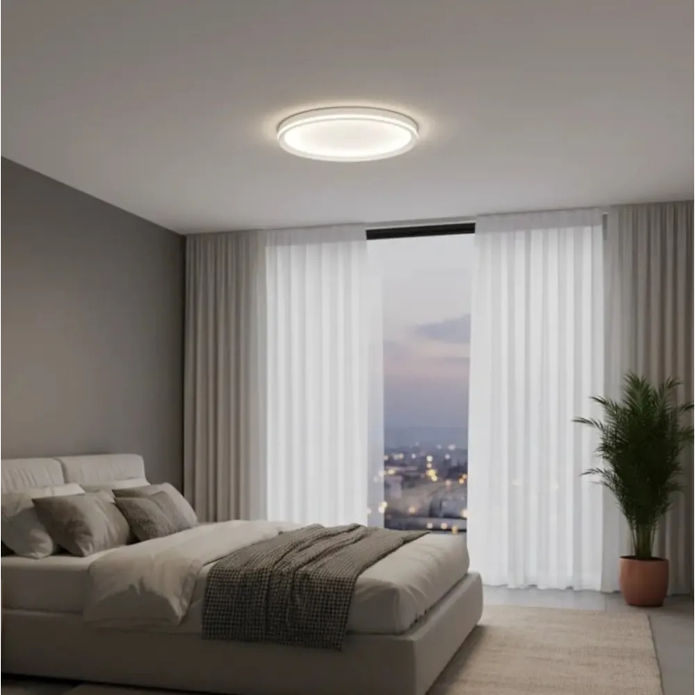 Plafonnier moderne AERA 1222 50 LED CCT avec interrupteur