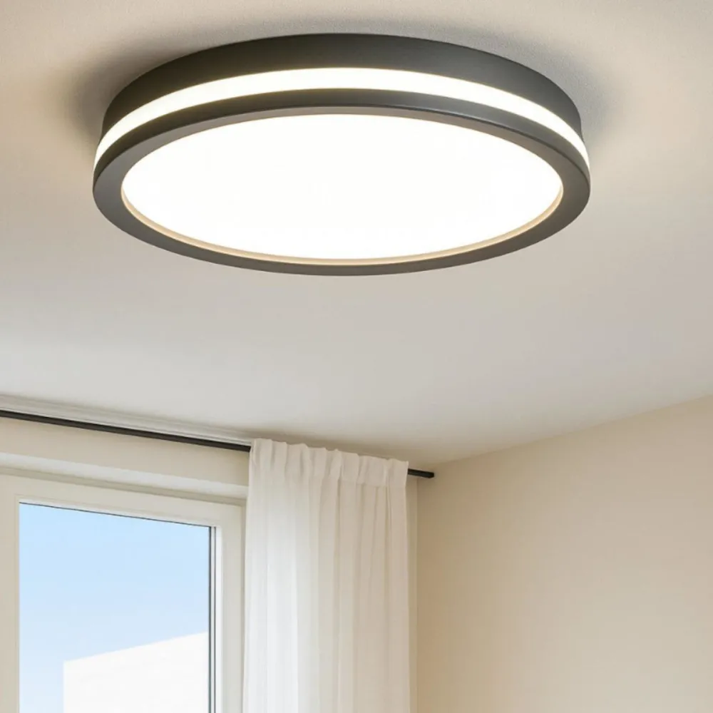 Plafonnier moderne AERA 1222 60 LED CCT avec interrupteur