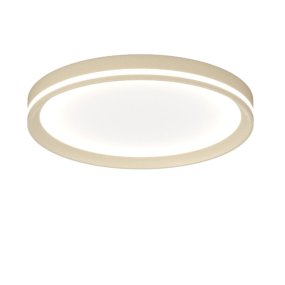Plafonnier moderne AERA 1222 60 LED CCT SWITCH double émission métal acrylique