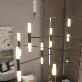 Lámpara de araña moderna Top Light SPACE 1226 80 G9 LED