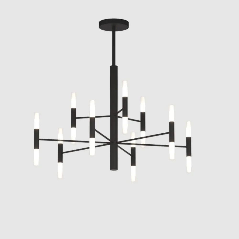 Lámpara de araña moderna Top Light SPACE 1226 80 G9 LED