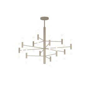 Moderner Kronleuchter Top Light SPACE 1226 100 G9 LED Acryl Metall