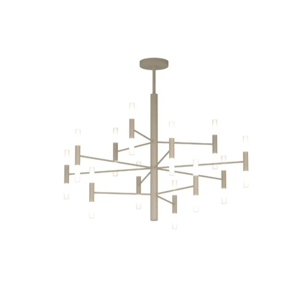 Lámpara de araña moderna Top Light SPACE 1226 100 G9 LED