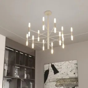 Lustre moderne à éclairage zénithal SPACE 1226 100 G9 LED